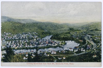 Looking South-East from West Mt., Shelburne Falls, Mass.