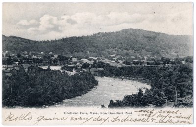 Shelburne Falls, Mass., from Greenfield Road