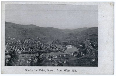 Shelburne Falls, Mass., from West Hill.