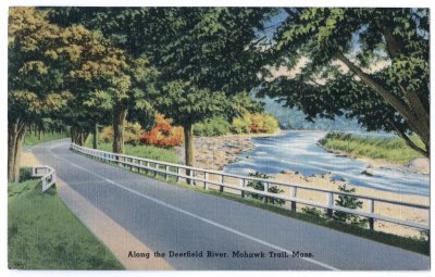 Along the Deerfield River, Mohawk Trail, Mass.