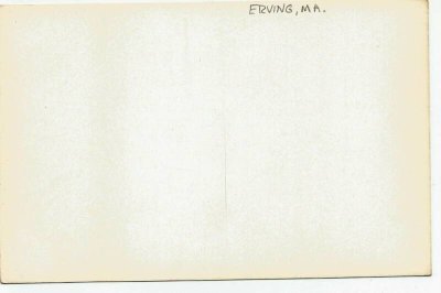 Erving Mass. post office photo ebay reverse