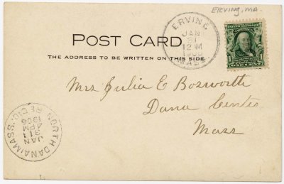 Holland Cottage Erving reverse