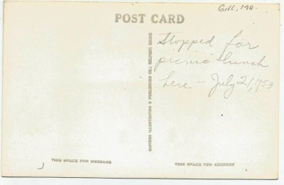The Cove, French King Highway, Route 2, Gill, Mass. B41 ebay reverse