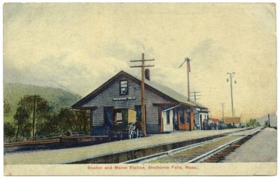 Boston and Maine Station, Shelburne Falls, Mass.
