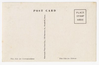 Scenic View of Deerfield Run - Shelburne Falls, Massachusetts reverse