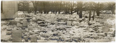 flooded cemetery Charlemont