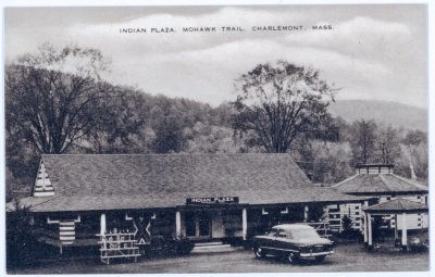 Indian Plaza. Mohawk Trail, Charlemont, Mass.