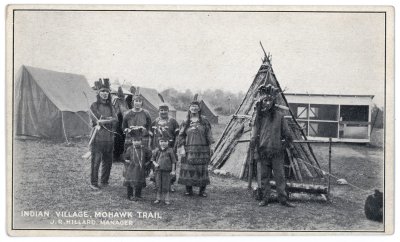 Indian Village, Mohawk Trail J.R. Hilliard, Manager (tepee) 