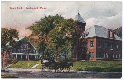 Town Hall, Charlemont, Mass.