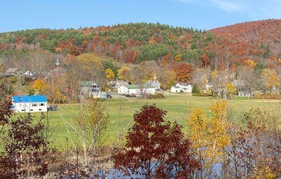 Birds Eye View Charlemont Mass. Oct 2020