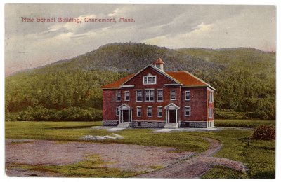 New School Building, Charlemont, Mass.