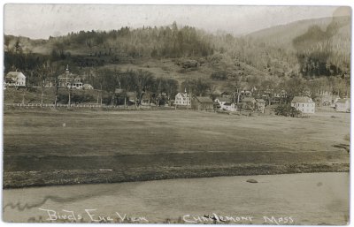 Birds Eye View Charlemont Mass.