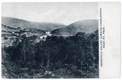 Deerfield Valley Shewing Charlemont from Mt. Peak.