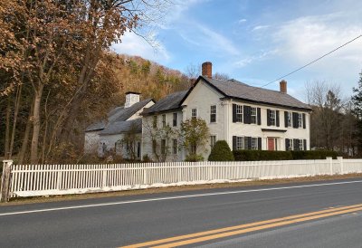 farmhouse at corner of Legate Hill Rd Nov 2020