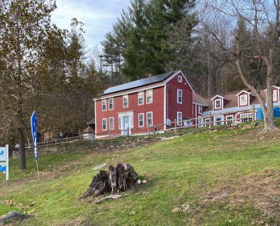 Charles Dudley Warner's Boyhood House, Charlemont, Mass. Nov 2020