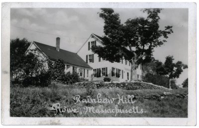 Rainbow Hill Rowe, Massachusetts.