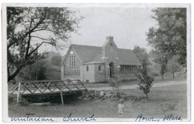 Unitarian Church Rowe, Mass.