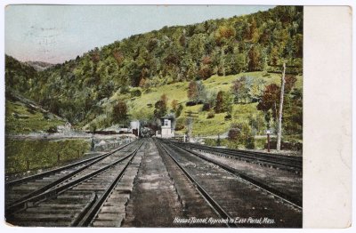 Hoosac Tunnel, Approach to East Portal, Mass.