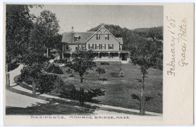 Residence, Monroe Bridge, Mass.