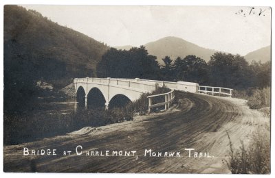 Bridge at Charlemont, Mohawk Trail.