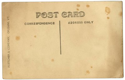 20 Bridge across the Deerfield, Charlemont, Mass. reverse