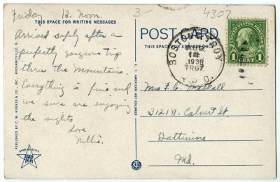 Bridge over Deerfield River at Charlemont, Mass., Mohawk Trail 132 reverse