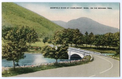 Deerfield River at Charlemont, Mass. On the Mohawk Trail
