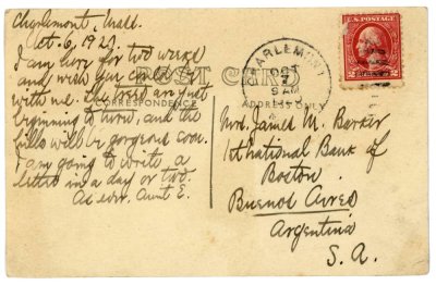 Mt. Peak & Deerfield River, Charlemont, Mass. reverse