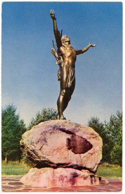 The Indian on the Famous Mohawk Trail