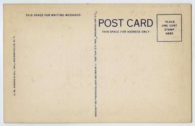 Cottages and Gift Shop at the Outlook, Mohawk Trail, Florida, Mass. 41MT reverse