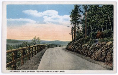 Mountains from Mohawk Trail, Berkshire Hills, Mass.