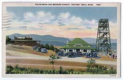 The Wigwam & Western Summit, Mohawk Trail, Mass. 18MT