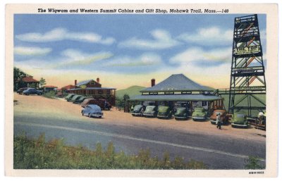 The Wigwam and Western Summit Cabins and Gift Shop, Mohawk Trail, Mass.  148