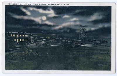 Moonlight on the Whitcomb Summit, Mohawk Trail, Mass.