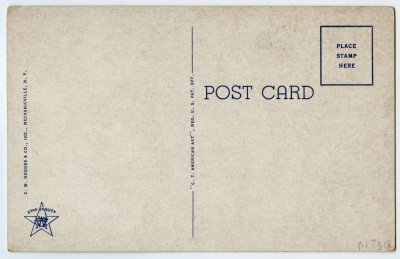 Spencer's Cabins, Mohawk Trail, North Adams, Mass. 151 reverse