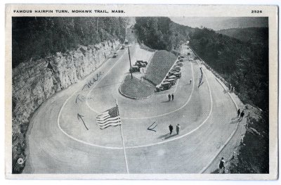 Famous Hairpin Turn, Mohawk Trail, Mass. 2526