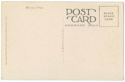 Deerfield River Bridge, Mohawk Trail, Mass. 2541 reverse