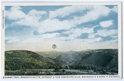 Mohawk Trail, Massachusetts, Vermont & New Hampshire Hills. Monadnock's Dome in Distance..jpg