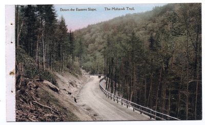 Down the Eastern Slope. The Mohawk Trail.