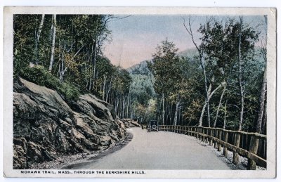 Mohawk Trail, Mass., through the Berkshire Hills.
