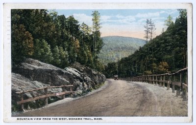 Mountain View from the West, Mohawk Trail, Mass.