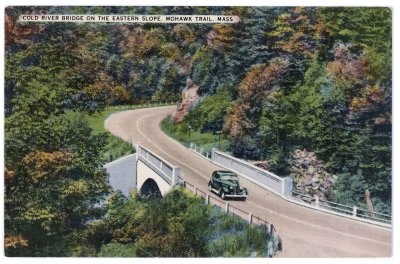 Cold River Bridge on the Eastern Slope, Mohawk Trail, Mass.