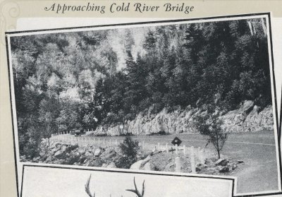 Approaching Cold River Bridge