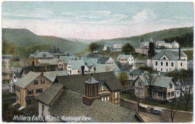 Millers Falls, Mass., Birdseye View