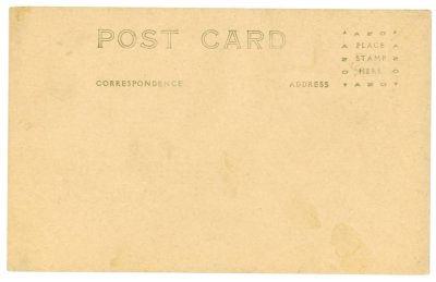 Porch View, Ethel Farley's Inn, Farley Mass. reverse