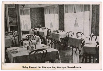 Dining Room of the Montague Inn, Montague, Massachusetts