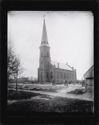 St Anne's Catholic Church, J St. Turners Falls (Digital Commonwealth)