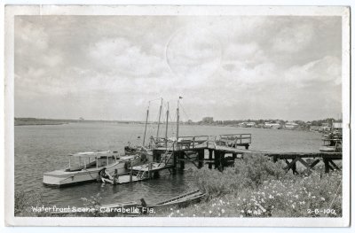 Waterfront Scene - Carrabelle, Fla.