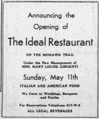 Announcing the Opening of The Ideal Restaurant FB