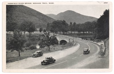 Deerfield River Bridge, Mohawk Trail, Mass. 2541